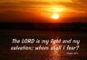 Psalm 27:1 Bible verse jigsaw puzzle